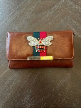 Queen Bee wallet/ clutch/ crossbody
